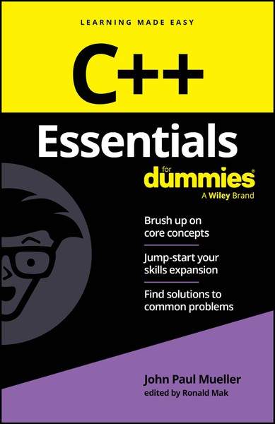C++ Essentials For Dummies 封面