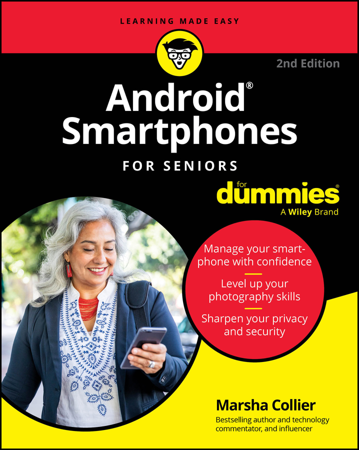 Android Smartphones For Seniors For Dummies 封面