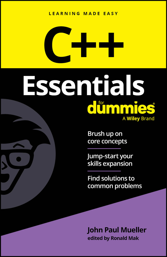 C++ Essentials For Dummies 封面