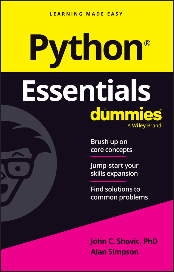 Python Essentials For Dummies 封面