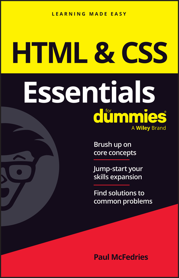 HTML & CSS Essentials For Dummies 封面
