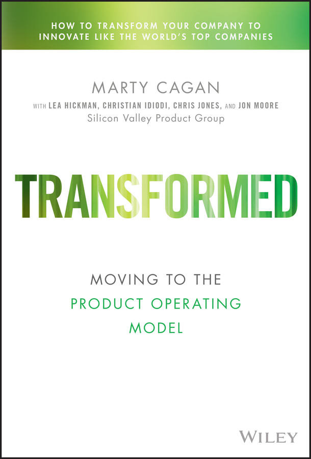 Transformed: Moving to the Product Operating Model 封面